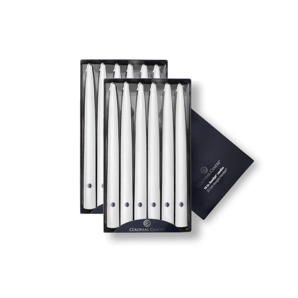 White 10" Handipt Taper