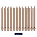 Mocha 12" Classic Dinner Candle